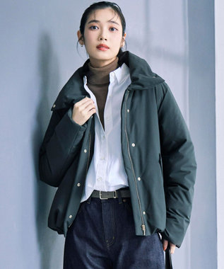 【一部店舗限定/滝沢眞規子さん着用/撥水加工】ミリタリー Aライン ダウンコート