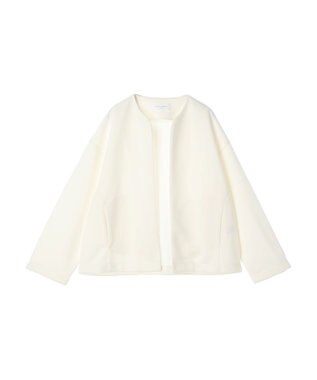 Green Parks ノーカラーポンチジャケット Off White