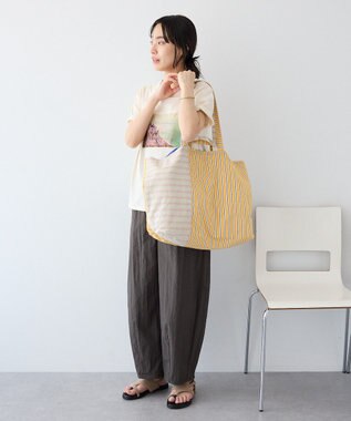 CRAFT STANDARD BOUTIQUE フォトプリントＴシャツ Ivory