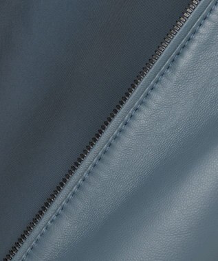 JOSEPH HOMME ライトラムナッパレザー　シングルライダース ダルブルー系