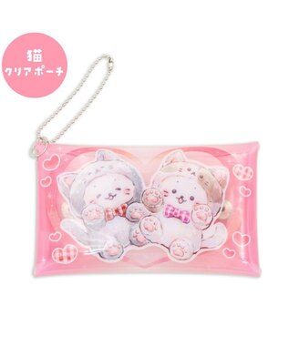 Mother garden しろたん クリアポーチ 《猫》 単品