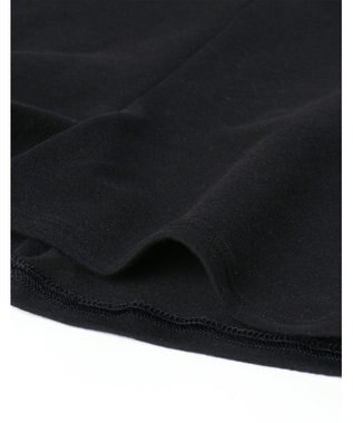 Wing ジュニア オーバーショーツ ワンサイズ(2S～L) 綿混(身生地) やさしい肌あたり 【Teen Fit！オーバーパンツ】 はきこみ丈ふかめ RJ4505 ウイング／ワコール ブラック