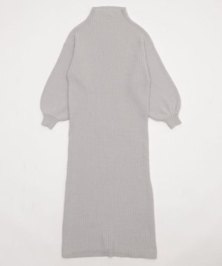 WEGO 【WEB限定/2025年秋冬新作】ニットワンピース グレー