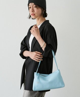 russet レザー2WAYショルダーバッグ(CE-1629) Sax