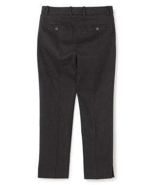 JOSEPH ライトギャバジンストレッチ　テーパードトラウザーズ Black