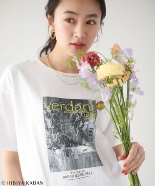 Green Parks 日比谷花壇コラボモノクロＴＥＥ Off White