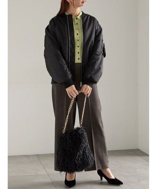 Te chichi MA-1ブルゾン ブラック