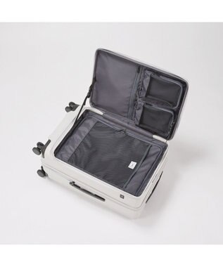 ACE BAGS & LUGGAGE ace. トレリスZ スーツケース 65/75L エキスパンド フロントオープン 09072 エース アッシュホワイト