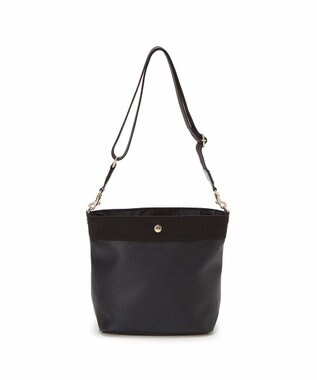 TOPKAPI 【Breath TOPKAPI】RIPPLE リプル ファスナー付 ショルダーバッグ ブラック