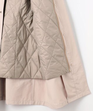 J.PRESS LADIES L VINAジェットオックス フーデッド コート ベージュ系