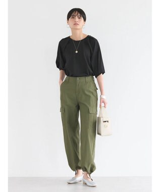 AMERICAN HOLIC パフスリーブカットプルオーバー Black