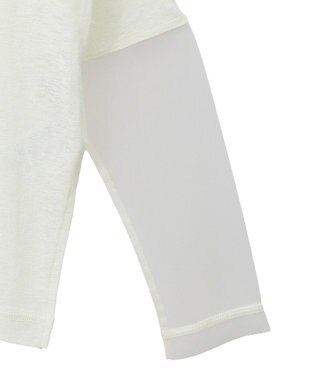 earth music&ecology ラメシアースリーブプルオーバー Light Yellow