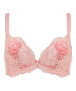 BRADELIS New York 【BRADELIS New York/ 育乳補整ブラ・STEP2 寄せる】ナオミステップ2ブラ25A1 補正下着 ブラジャー 谷間メイク シェルピンク