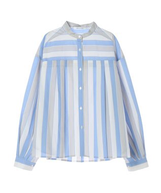 AMERICAN HOLIC イージーケア切替タックワイドシャツ Multi