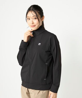 FILA GOLF／marie claire 【FILA GOLF】スタンドカラーフルジップブルゾン