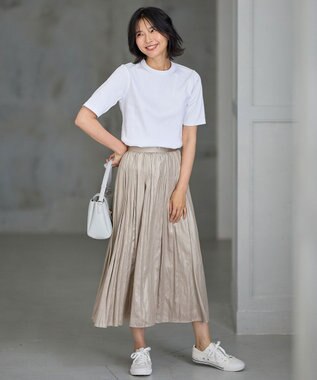 ANY L 【UVケア】マルチファンクションベーシックTシャツ オフ