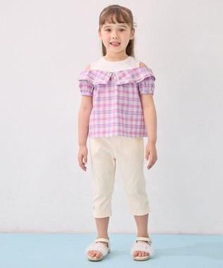 ANY KIDS ひんやりクール パンツ エクリュ