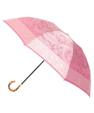 槇田商店 Kirie ペイズリー ビオニーピンク 折りたたみ傘 ピンク