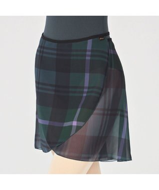 Chacott 巻きスカート コバルトブループリント