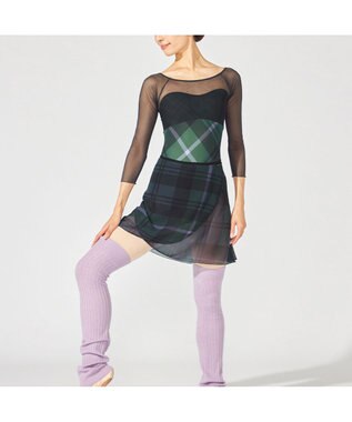 Chacott 巻きスカート コバルトブループリント