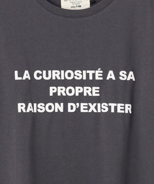 ANY オーガビッツアソートプリントTシャツ グレーロゴ