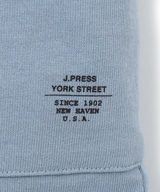 J.PRESS YORK STREET 【UNISEX】ワンポイントプリント Tシャツ ダルブルー系