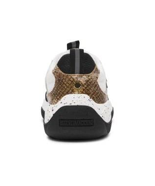 STEVE MADDEN PREMIO 異素材ミックスボリュームスニーカー ブロンズ
