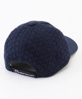 23区GOLF 【WOMEN】レース キャップ ネイビー系