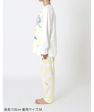 tsumori chisato SLEEP ツモリチサト パジャマ 長袖 長ズボン レディース UDX569 /ワコール クリーム