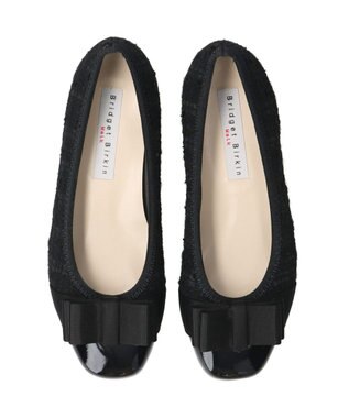 Bridget Birkin ＜3E＞【Bridget Birkin Walk】リボンウォーキングパンプス ブラック雑材