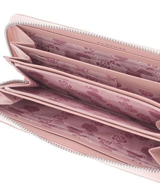 CLATHAS ルエナ ラウンド長財布 ピンク