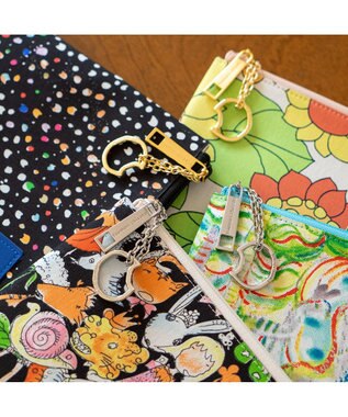 tsumori chisato CARRY プリントミックスPCケース モバイルケース/カバー マルチ