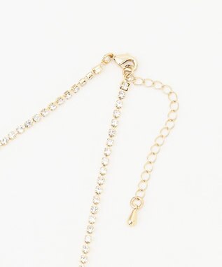 組曲 【2SET】ダイヤレーンプチパール ネックレス ゴールド系