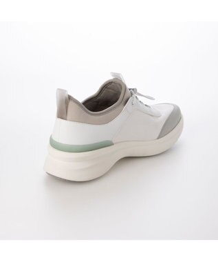 ing <ing>【レイン対応】コードストッパースニーカー ホワイトコンビ