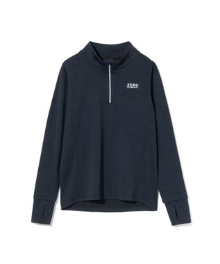 ZERO HALLIBURTON ハーフジップミドルレイヤープルオーバー ZHG-W6S2a 85215 ネイビー