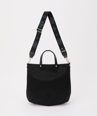 russet 《WEB限定》クラウズナイロン2wayトートバッグ(CE-1501-WEB) Black