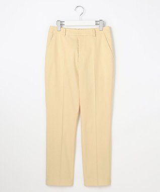 J.PRESS LADIES 【セットアップ対応・洗える・撥水】コットンFITTY テーパード パンツ 【WEB限定】イエロー系