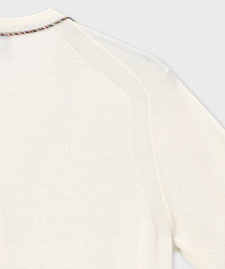 Paul Smith パイピングストライプ カーディガン オフホワイト