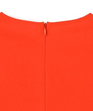 BEIGE， YANN / Vネックタックブラウス Red