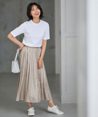 ANY L 【UVケア】マルチファンクションベーシックTシャツ オフ