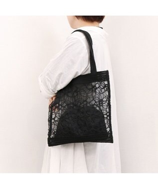 UNBILLION カシュカシュ cachecache / レースミニ手提げバッグ
