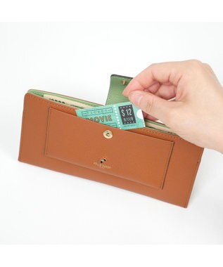 PELLE BORSA スリムウォレット French Calf Goods 3303 キャメル