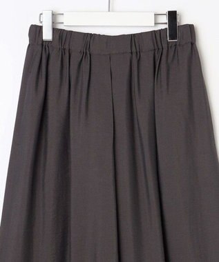 自由区 S 【カタログ掲載・ご好評アイテム・累計2500本・新色追加・ウエストゴム・セットアップ対応】エアリーツイルキュロット パンツ バーント