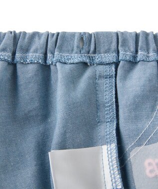 MIKI HOUSE HOT BISCUITS 【70-90cm】ダンガリー素材 ブルマ ピンク