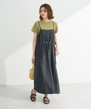 Green Parks フライスコンパクトＴシャツ Khaki