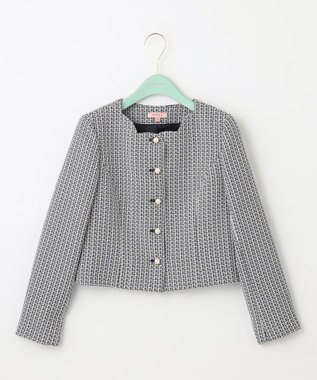 TOCCA 【消臭＆洗える】SHEEP CLOUDS ジャケット オフ×ブラック系3