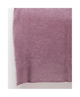UNBILLION カシュネ cache nez / カシミヤエアリー無地ストール パープル