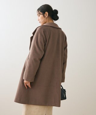 Green Parks スタンドロングコート Mocha