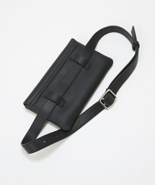 TOPKAPI 【Breath TOPKAPI】ELAN エラン シュリンクレザー 3way ミニ ボディバッグ ブラック