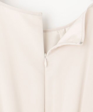 ANY SIS L 【洗える】フェミニンプリーツ ワンピース ベージュ